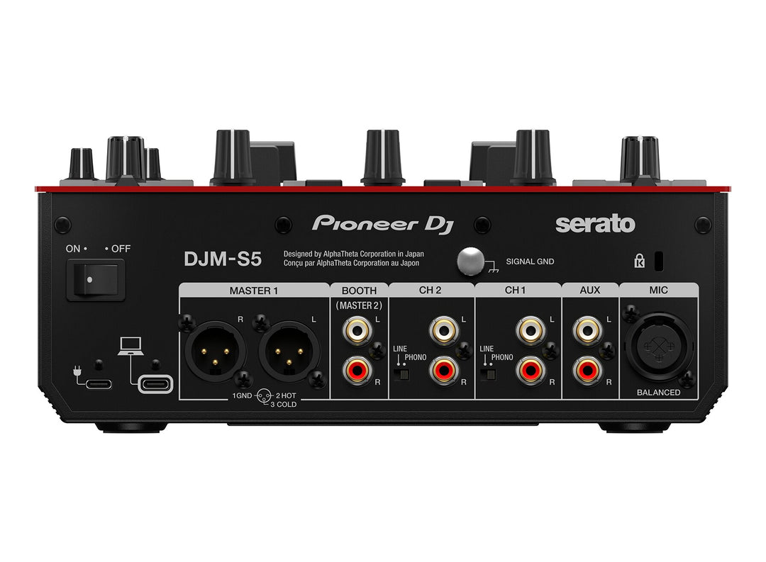 Pioneer DJ DJM-S5: 2-Channel DJ Scratch-Style Mixer