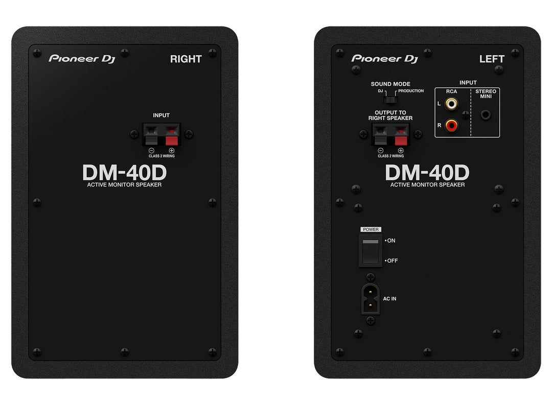 Pioneer DJ DM-40D: 4" Desktop Monitor System