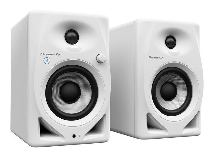 Pioneer DJ DM-40D-BT-W: 4" White Desktop Monitor System