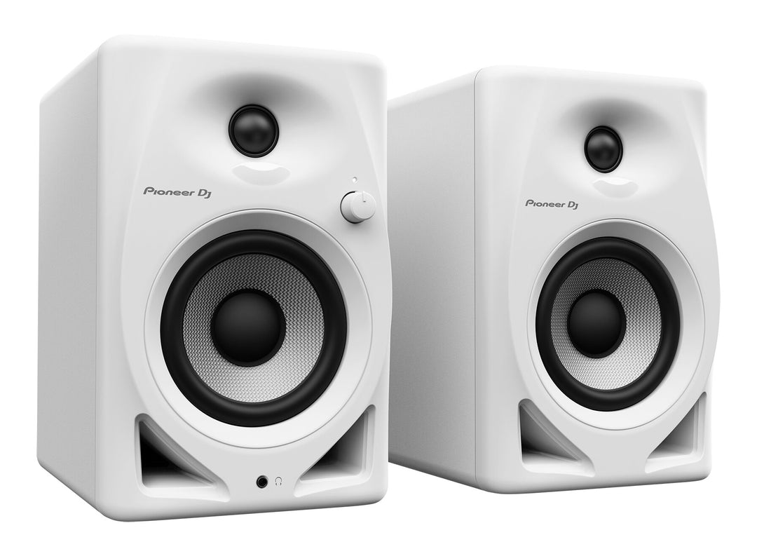 Pioneer DJ DM-40D-W: 4" White Desktop Monitor System