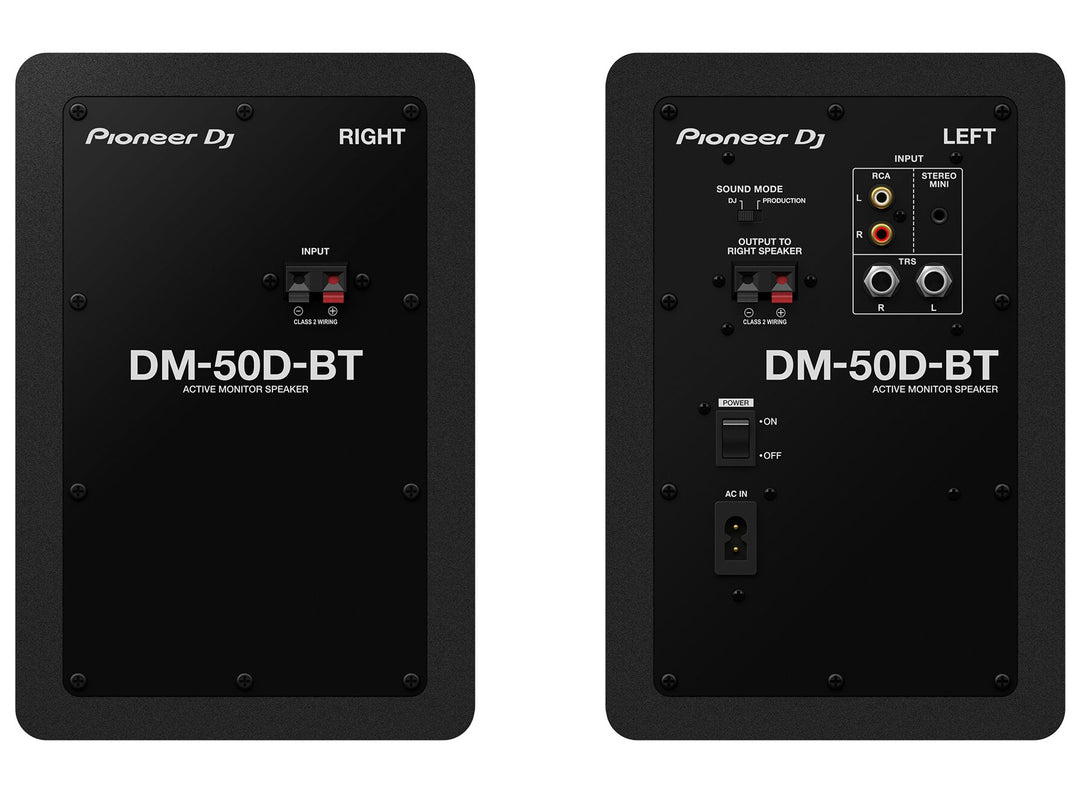 Pioneer DJ DM-50D-BT: 5" Desktop Monitor System