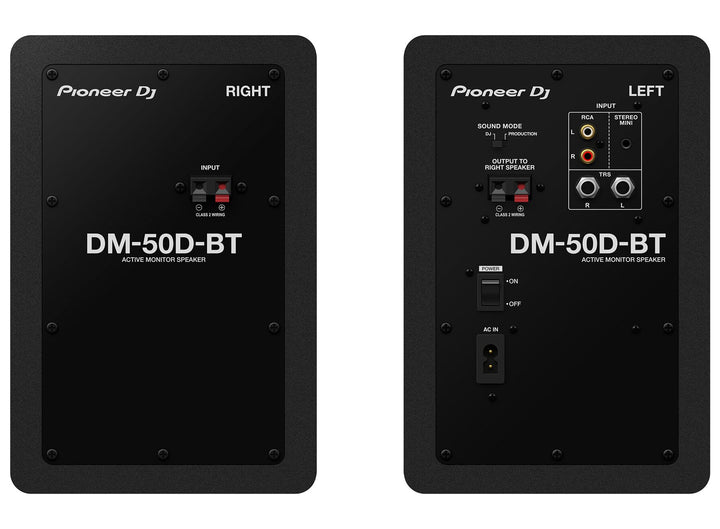 Pioneer DJ DM-50D-BT: 5" Desktop Monitor System
