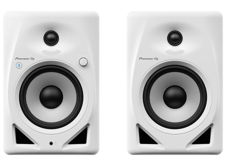 Pioneer DJ DM-50D-BT-W: 5" White Desktop Monitor System