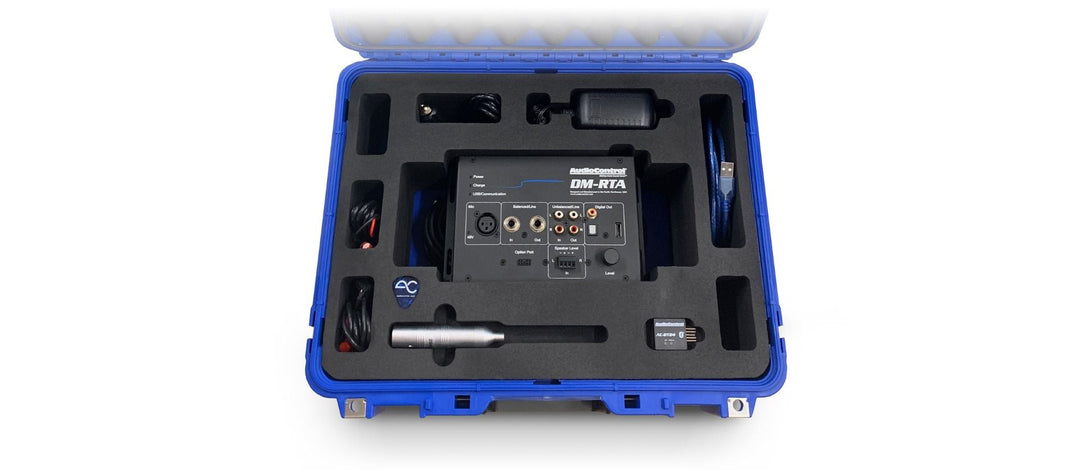 AudioControl DM-RTA-PRO-KIT: Real Time Analyzer & Multi Test Tool Case