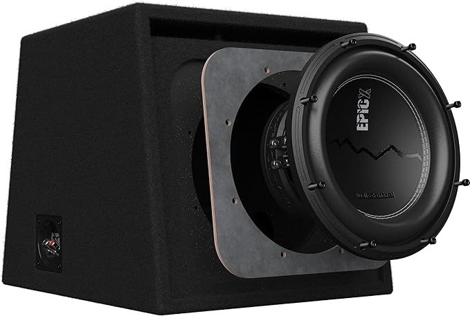 AudioControl EPICX-V10: 10" 500 W RMS 1-Ohm Vented Bass Enclosure