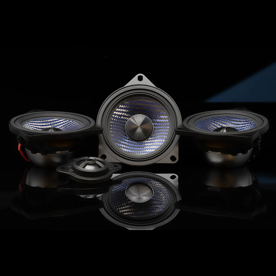 Alpine EV-40M-T: 4" Front Dash Speaker Upgrade Kit