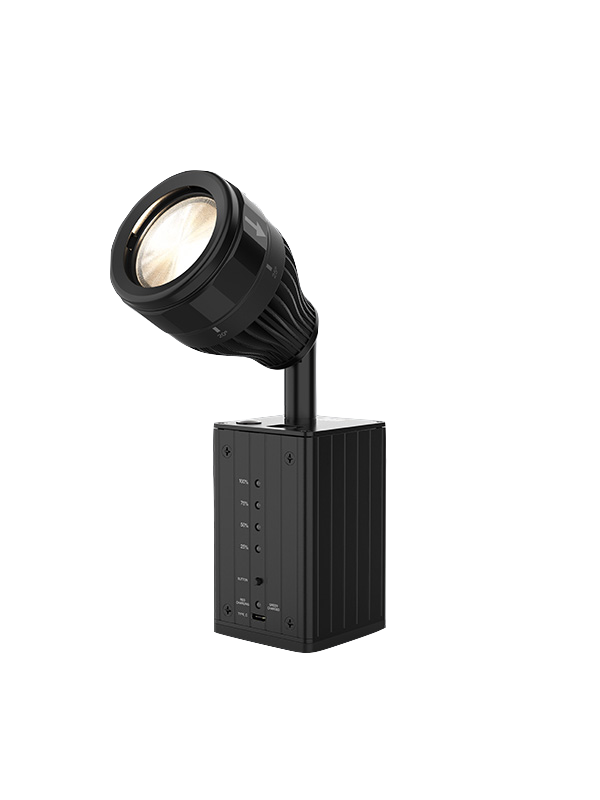 Chauvet DJ EZPIN-ZOOM-PACK: LED Battery Powered Pinspot Kit