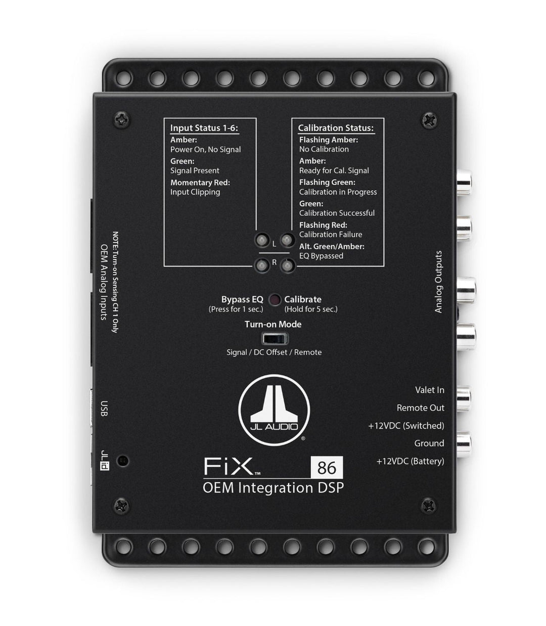 JL Audio FIX-86: 6 Outputs OEM Integration DSP Sound Processor