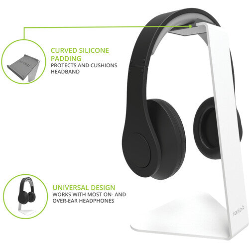 Kanto H1W: White Universal Headphone Stand