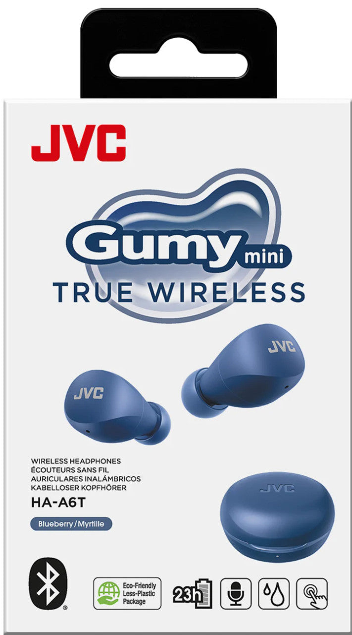 JVC HA-A6T-B & W: Gumy Mini True Wireless Earbuds