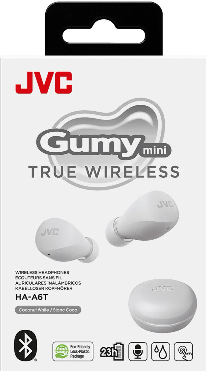 JVC HA-A6T-B & W: Gumy Mini True Wireless Earbuds