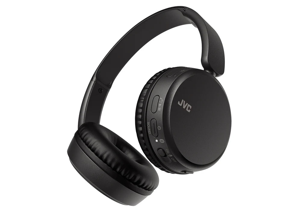 JVC HA-S36W-B: Foldable Bluetooth On-Ear Headphones