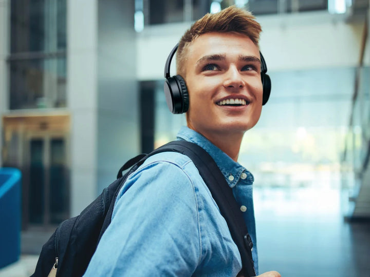 JVC HA-S36W-B: Foldable Bluetooth On-Ear Headphones