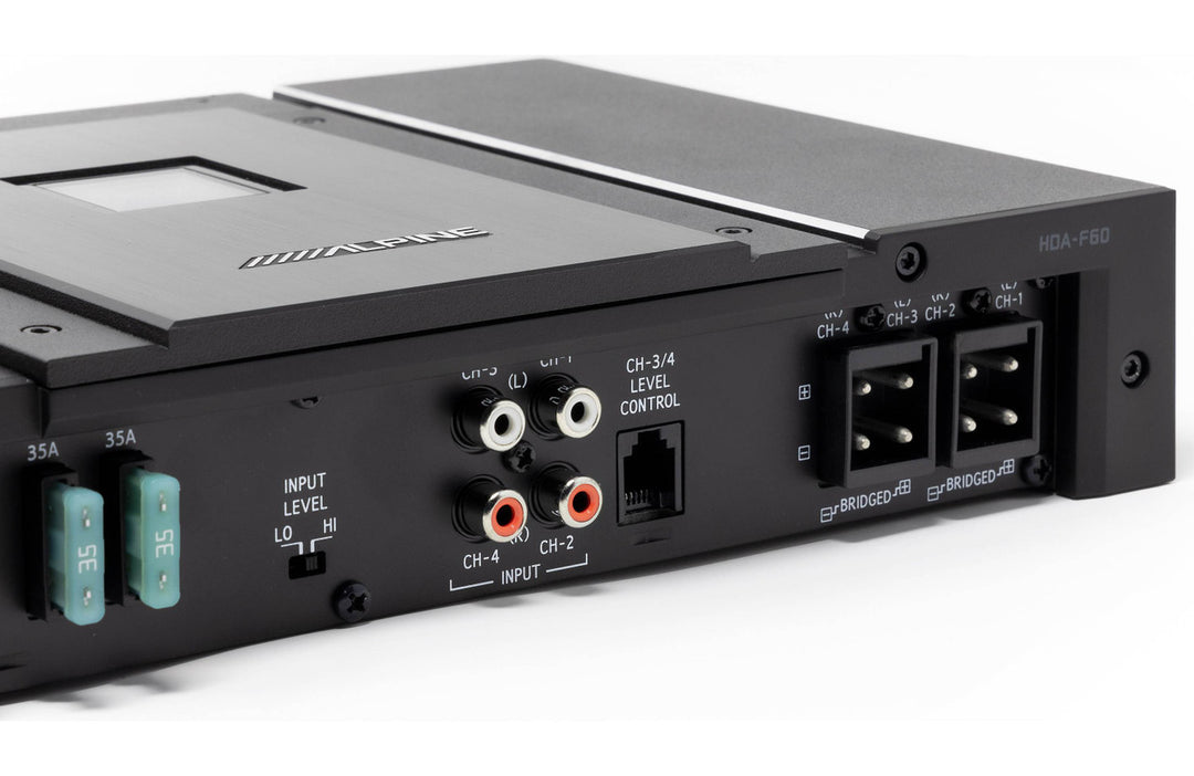 Alpine HDA-F60: 4-Channel High Resolution Status Amplifier