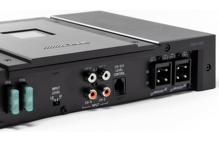 Alpine HDA-F60: 4-Channel High Resolution Status Amplifier