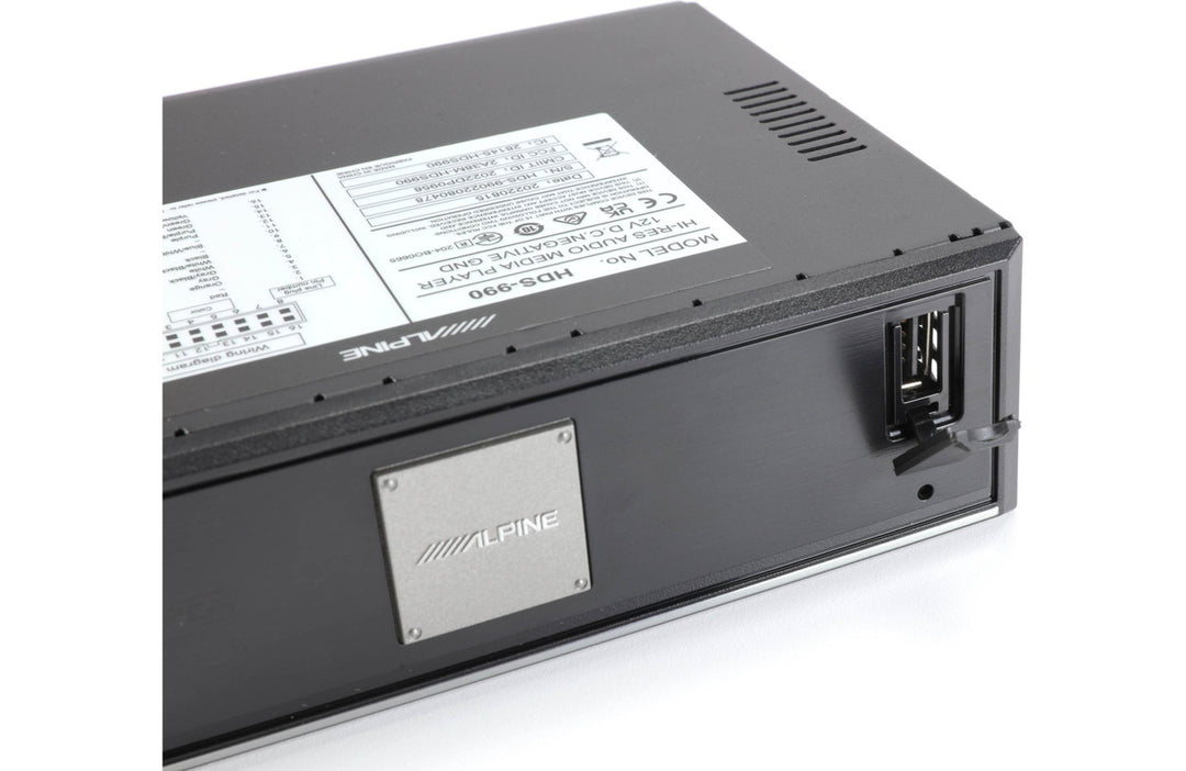 Alpine HDS-990: High Resolution Status Digital Media Player