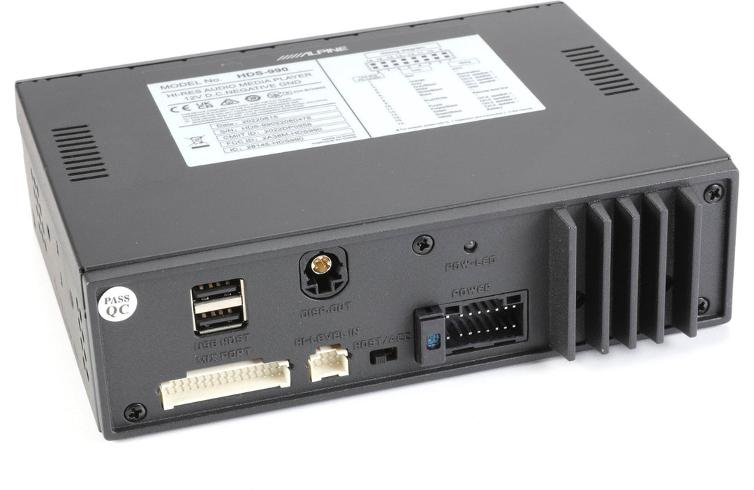 Alpine HDS-990: High Resolution Status Digital Media Player