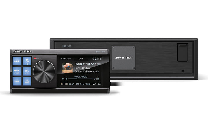 Alpine HDS-990: High Resolution Status Digital Media Player