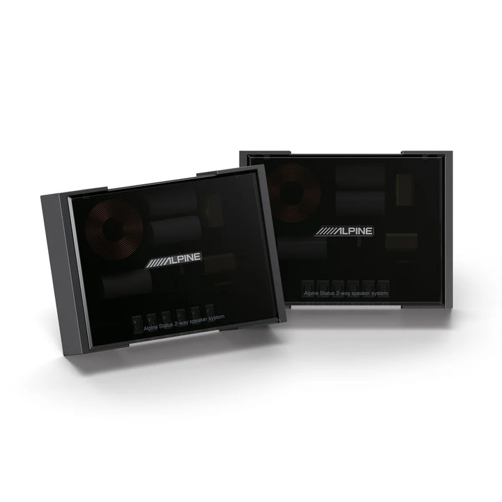 Alpine HDZ-653S: 6.5" 3-Way Status-Series High-Resolution Slim-Fit Component System System