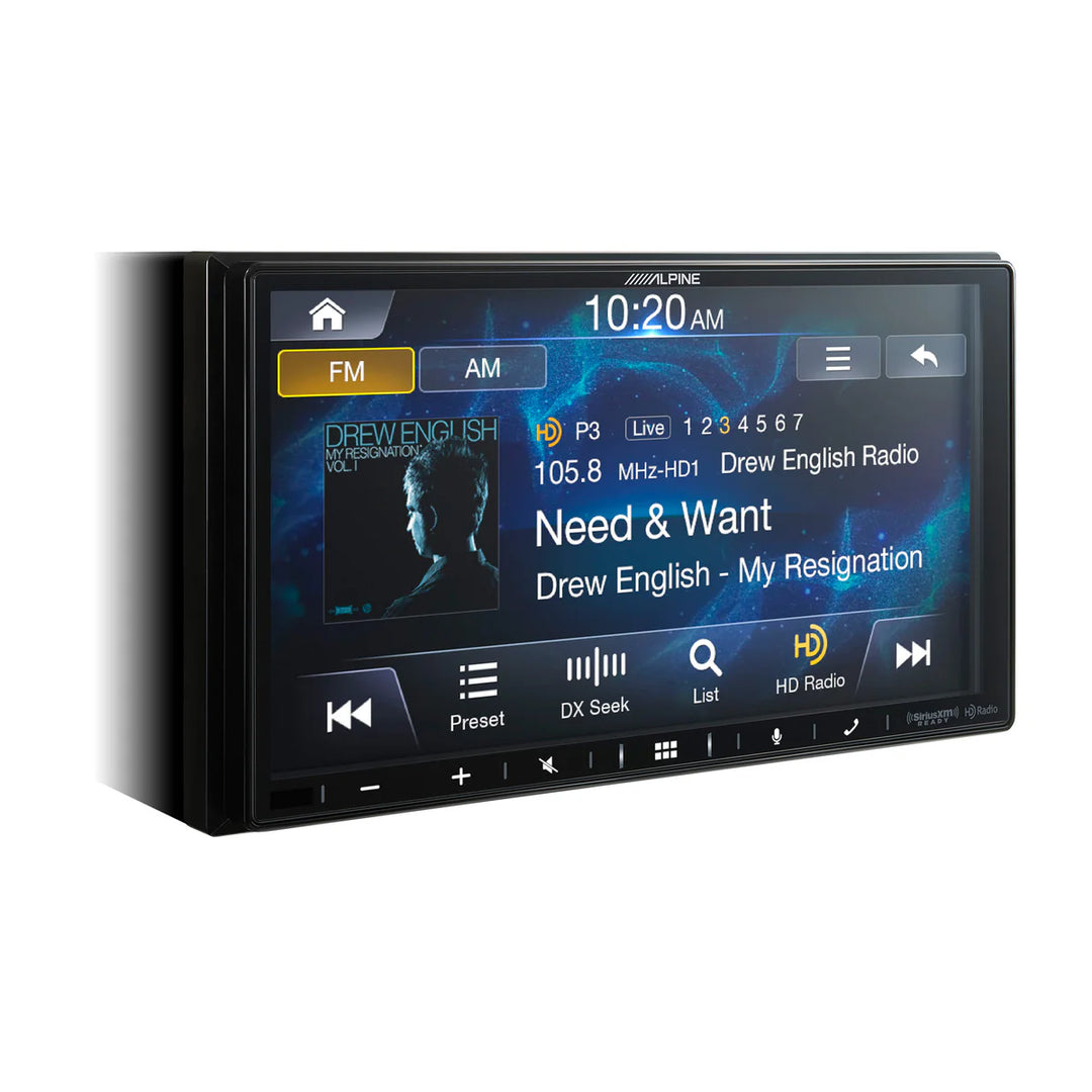 Alpine ILX-407: 7" Shallow-Chassis Multimedia Receiver