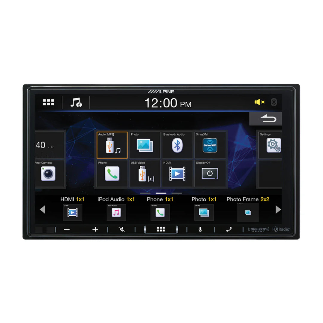 Alpine ILX-407: 7" Shallow-Chassis Multimedia Receiver