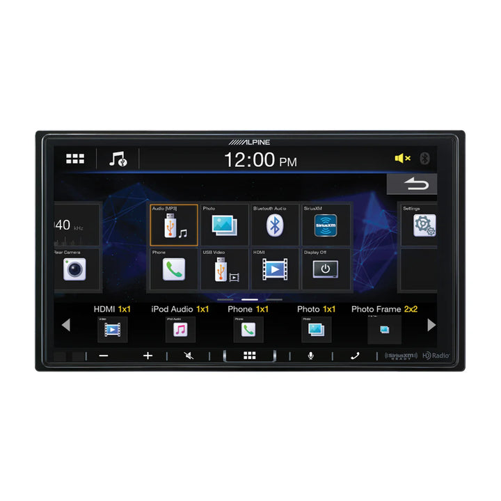 Alpine ILX-407: 7" Shallow-Chassis Multimedia Receiver