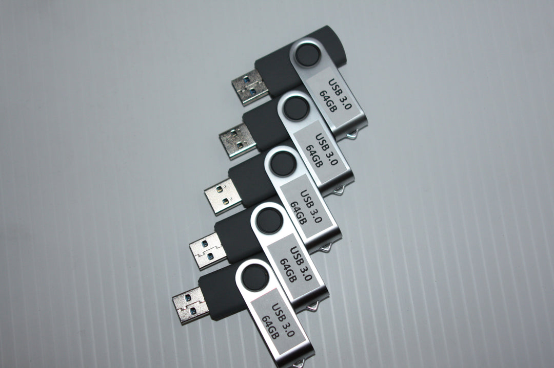USB64-3.0: 64 Gig USB Pen Drive 3.0 (5pk)