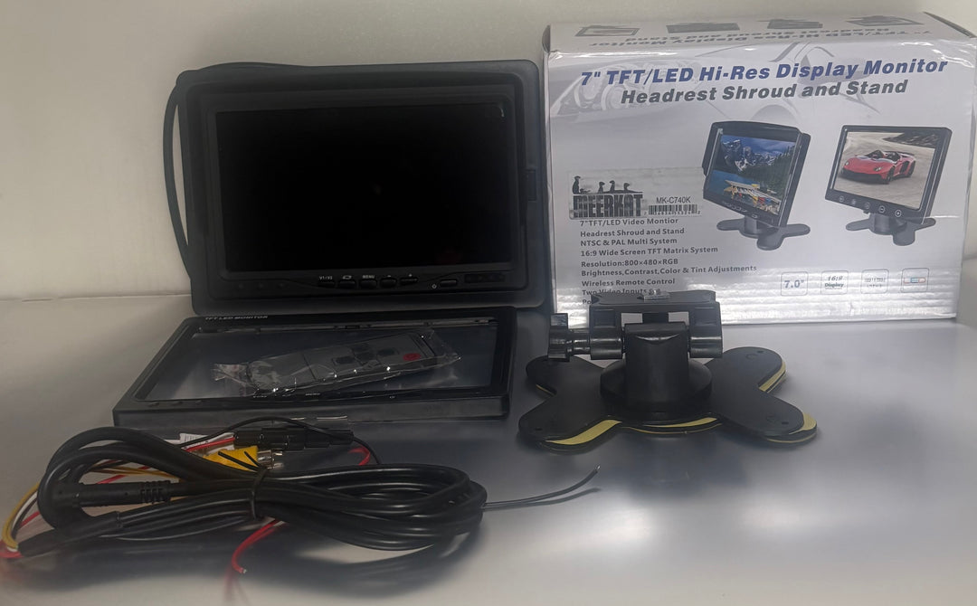 Meerkat MK-C740K: 7" TFT / LED High Resolution Display & Monitor