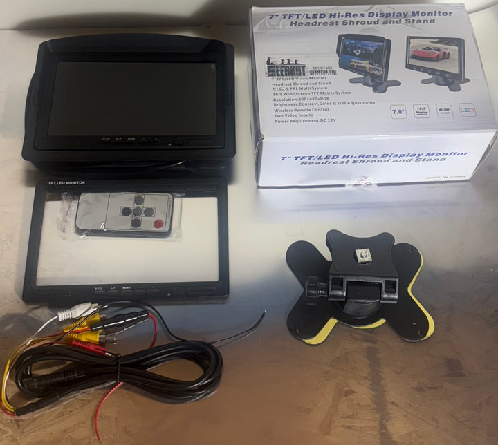 Meerkat MK-C740K: 7" TFT / LED High Resolution Display & Monitor
