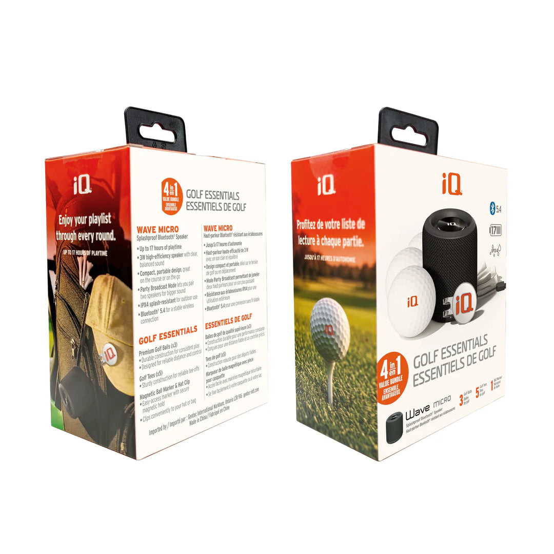 IQ IQGFKIT: Golf Essentials Bundle
