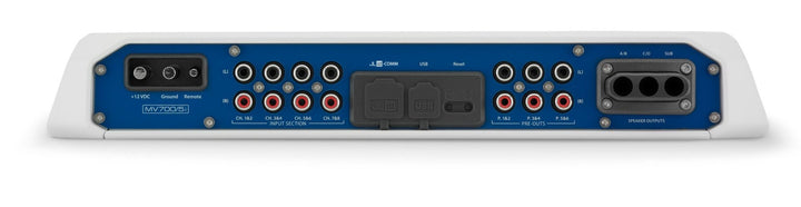 JL Audio JLAMMV700-5I: 75 & 300 W x 4 & 1 5-Channel MVI-Series System Amplifier