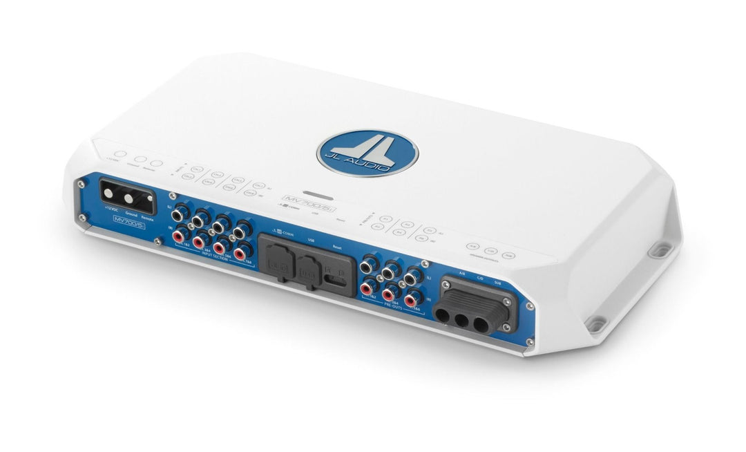 JL Audio JLAMMV700-5I: 75 & 300 W x 4 & 1 5-Channel MVI-Series System Amplifier