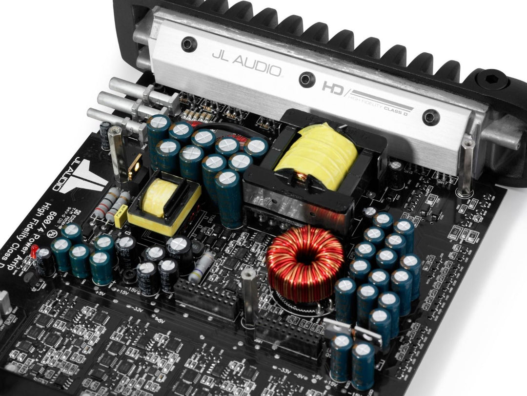 JL Audio JLAMPHD600-4: 150 W x 4 4-Channel Class-D Amplifier