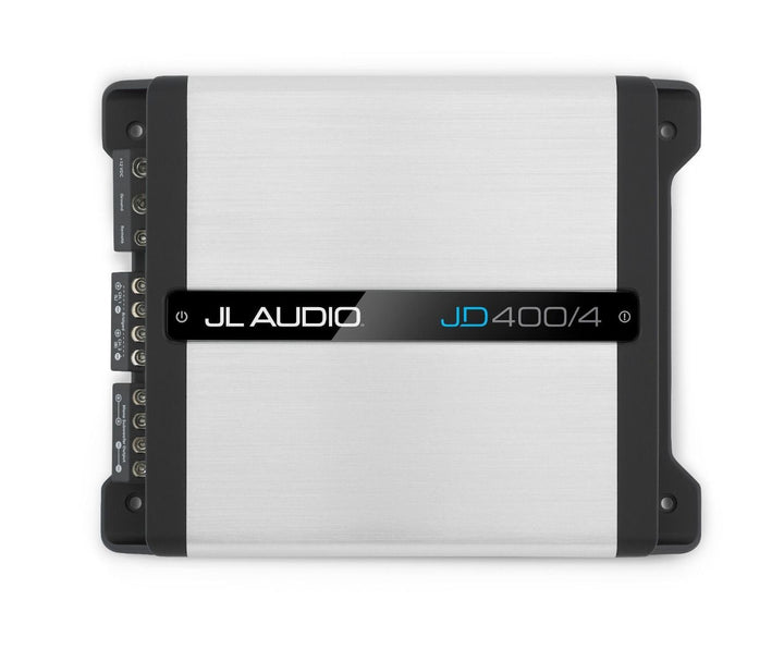 JL Audio JLAMPJD400-4: 100 W x 4 @ 2 Ω / 200 x 2 4-Channel Class-D Full-Range Bridged Amplifier