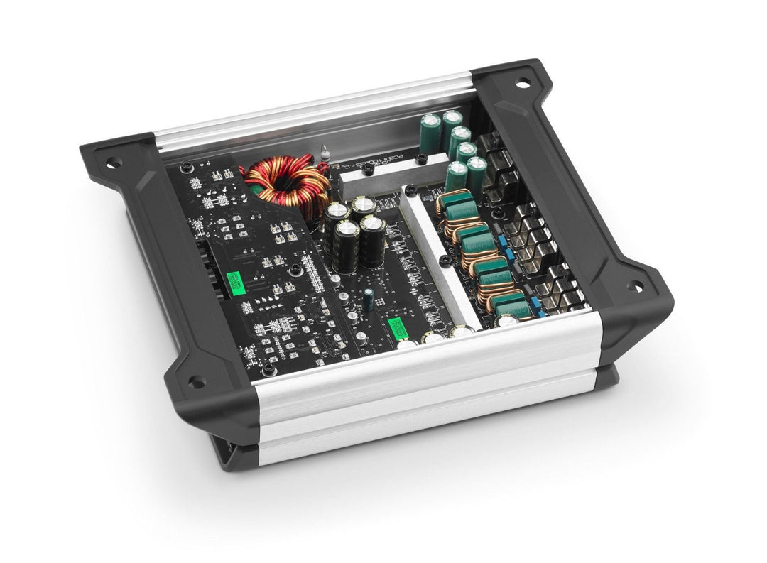 JL Audio JLAMPJD400-4: 100 W x 4 @ 2 Ω / 200 x 2 4-Channel Class-D Full-Range Bridged Amplifier