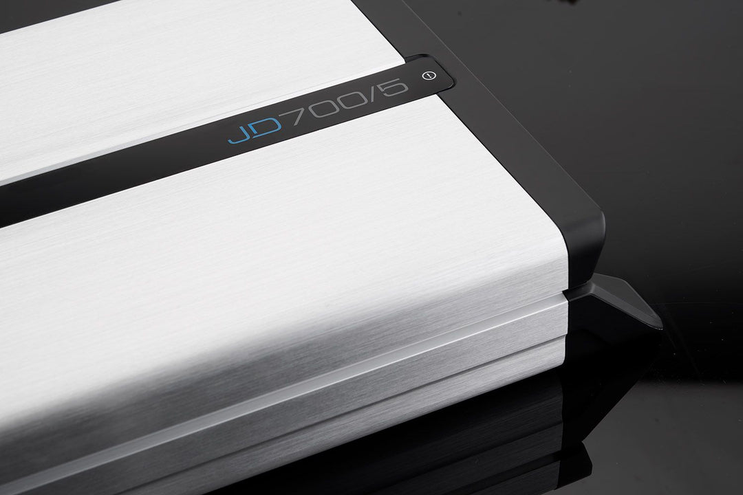 JL Audio JLAMPJD700-5: 100 W x 4 / 300 x 1 @ 2 Ω 5-Channel Class-D Full-Range Mono Amplifier