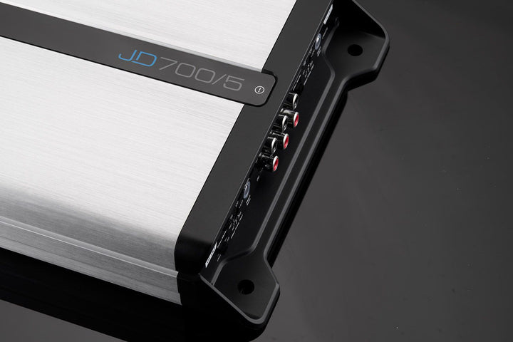 JL Audio JLAMPJD700-5: 100 W x 4 / 300 x 1 @ 2 Ω 5-Channel Class-D Full-Range Mono Amplifier