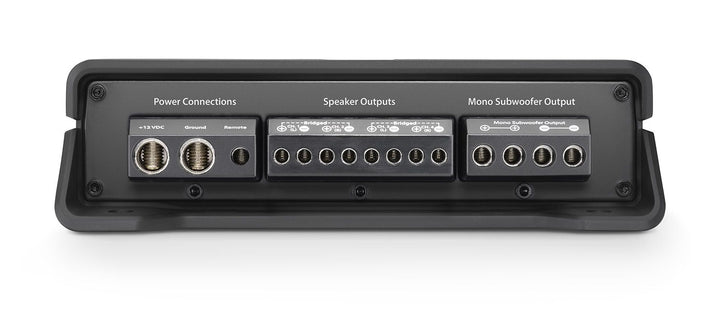 JL Audio JLAMPJD700-5: 100 W x 4 / 300 x 1 @ 2 Ω 5-Channel Class-D Full-Range Mono Amplifier