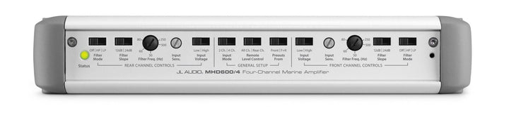 JL Audio JLAMPMHD600-4: 150 W x 4 4-Channel Class-D Marine Amplifier