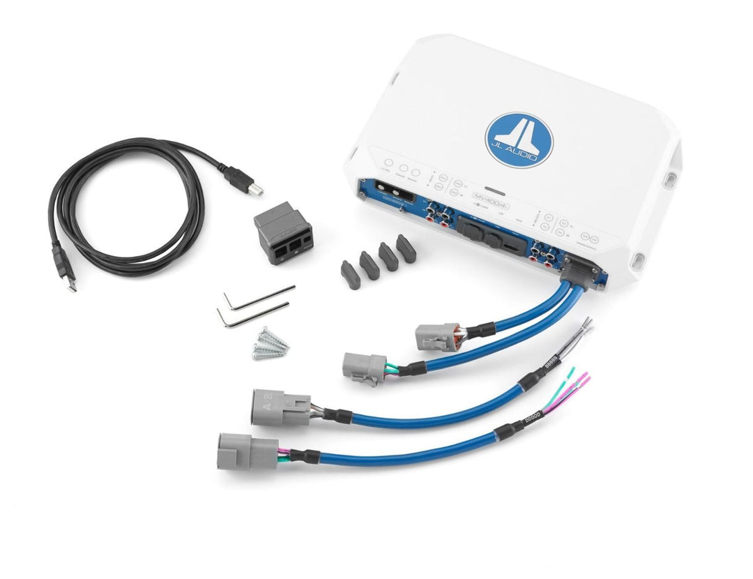 JL Audio JLAMPMV400-4I: 100 W x 4 4-Channel MVI-Series Amplifier