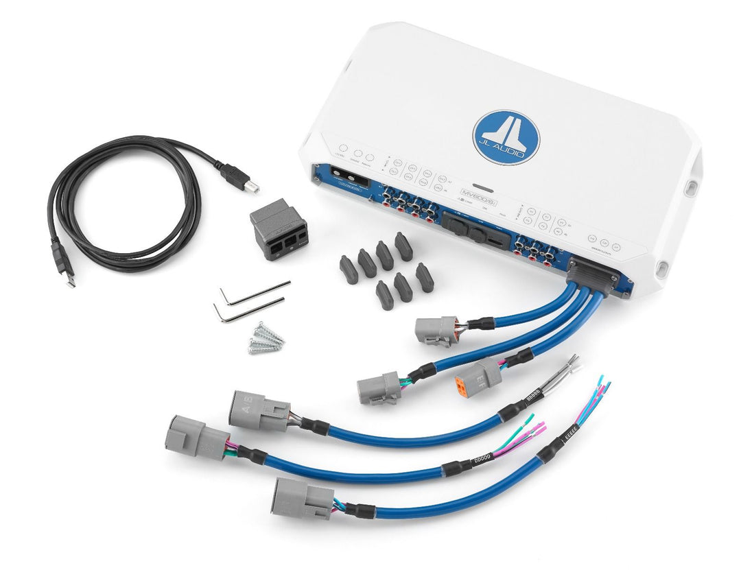 JL Audio JLAMPMVI600-6: 100 W x 6 6-Channel MVI-Series Amplifier