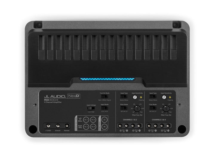 JL Audio JLAMPRD400-4: 400 W 4-Channel Class-D Full-Range Amplifier