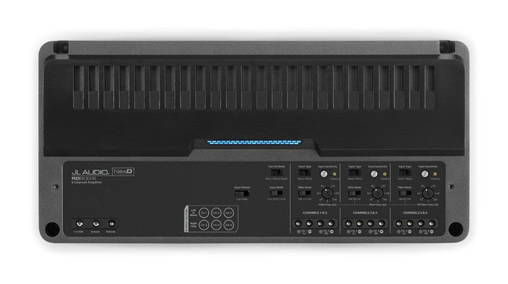 JL Audio JLAMPRD800-6: 800 W 6-Channel Class-D Full-Range Amplifier