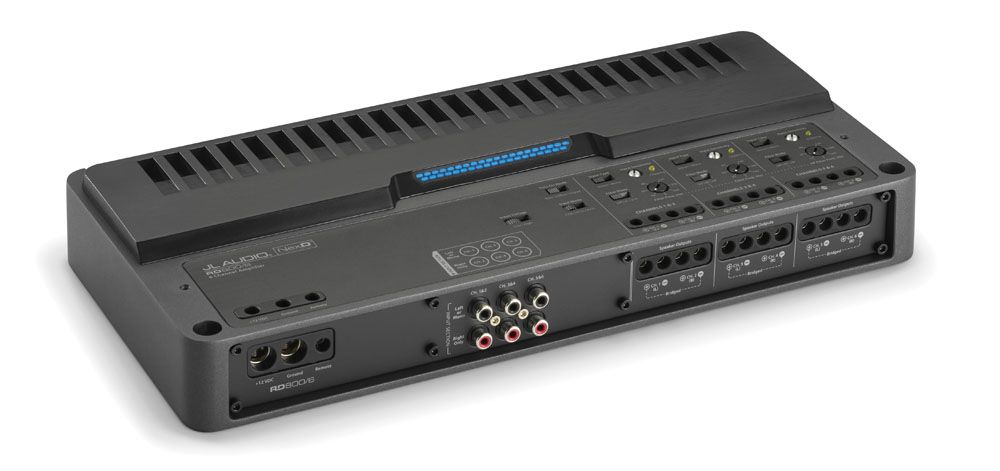 JL Audio JLAMPRD800-6: 800 W 6-Channel Class-D Full-Range Amplifier