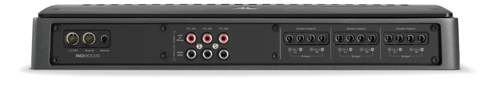 JL Audio JLAMPRD800-6: 800 W 6-Channel Class-D Full-Range Amplifier