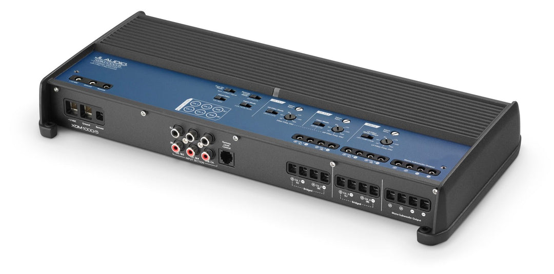 JL Audio JLAMPXDM1000-5: 1000 W 5-Channel Class-D XDM-Series Mobile / Marine System Amplifier