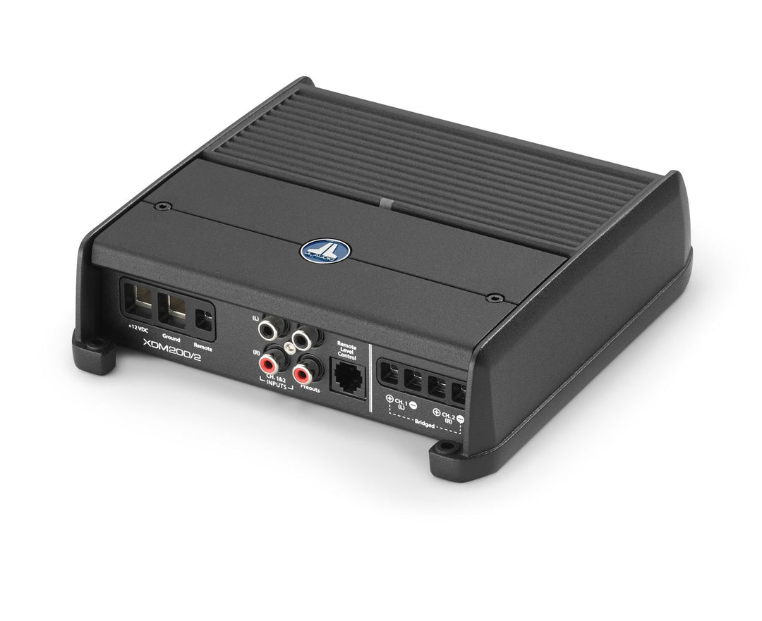 JL Audio JLAMPXDM200-2: 200 W 2-Channel Class-D XDM-Series Mobile / Marine Full-Range Amplifier