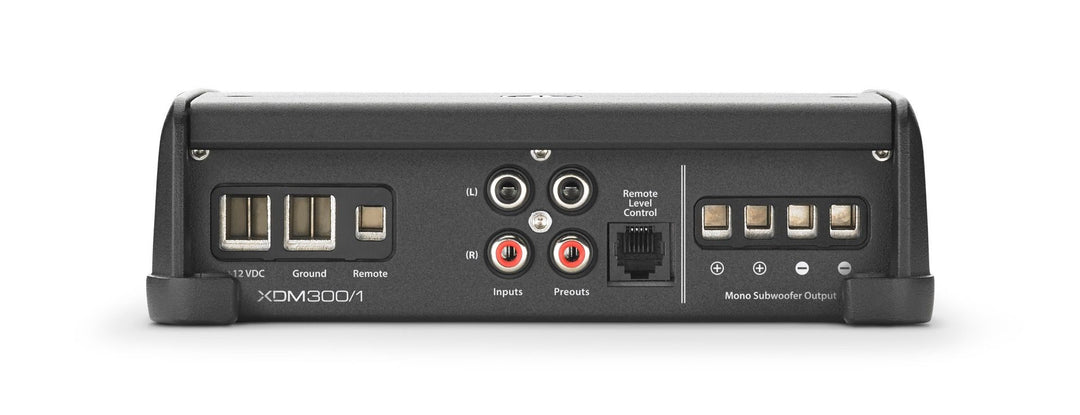JL Audio JLAMPXDM300-1: 300 W 1-Channel Class-D XDM-Series Mobile / Marine Subwoofer Amplifier