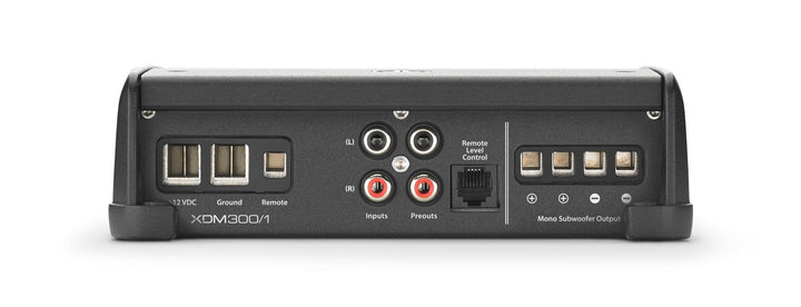 JL Audio JLAMPXDM300-1: 300 W 1-Channel Class-D XDM-Series Mobile / Marine Subwoofer Amplifier