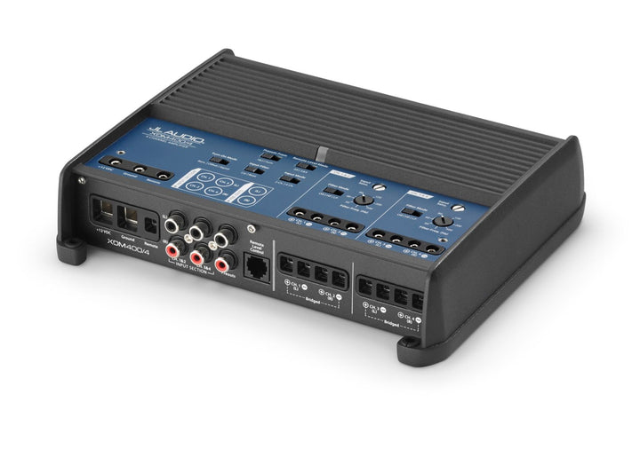 JL Audio JLAMPXDM400-4: 400 W 4-Channel Class-D XDM-Series Mobile / Marine Full-Range Amplifier